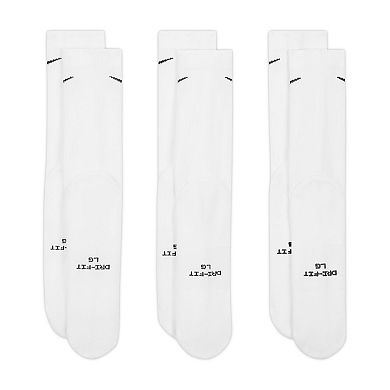 Women's Nike Dri-FIT 3-Pack Crew Socks
