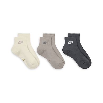 Women's Nike Dri-FIT 3-pk. Ankle Socks