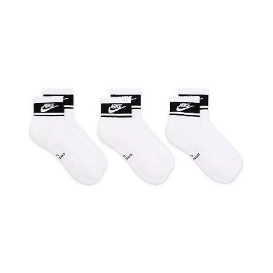 Women's Nike 3-Pack Ankle Socks Set