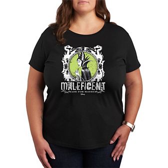 Plus Size Disney's Maleficent Made For Mayhem Punk Graphic Tee