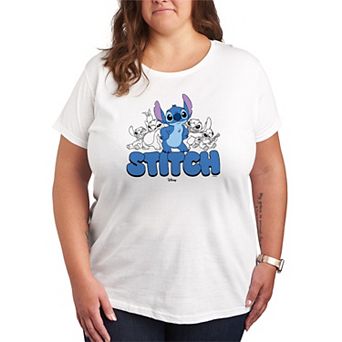 Plus Size Disney's Lilo & Stitch Poses Graphic Tee