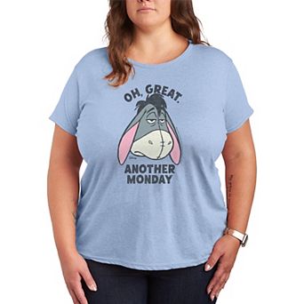 Plus Size Disney's Winnie The Pooh Eeyore Oh Great Graphic Tee