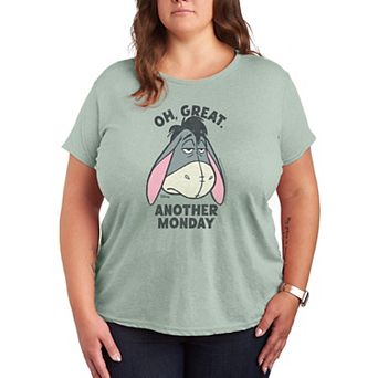 Plus Size Disney's Winnie The Pooh Eeyore Oh Great Graphic Tee