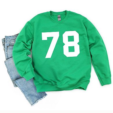 Football Jersey 78 - Womens Sweatshirt