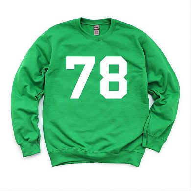Football Jersey 78 - Womens Sweatshirt