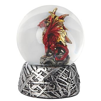 FC Design 4"H Red Dragon Snow Globe Decoration Home Room Decor