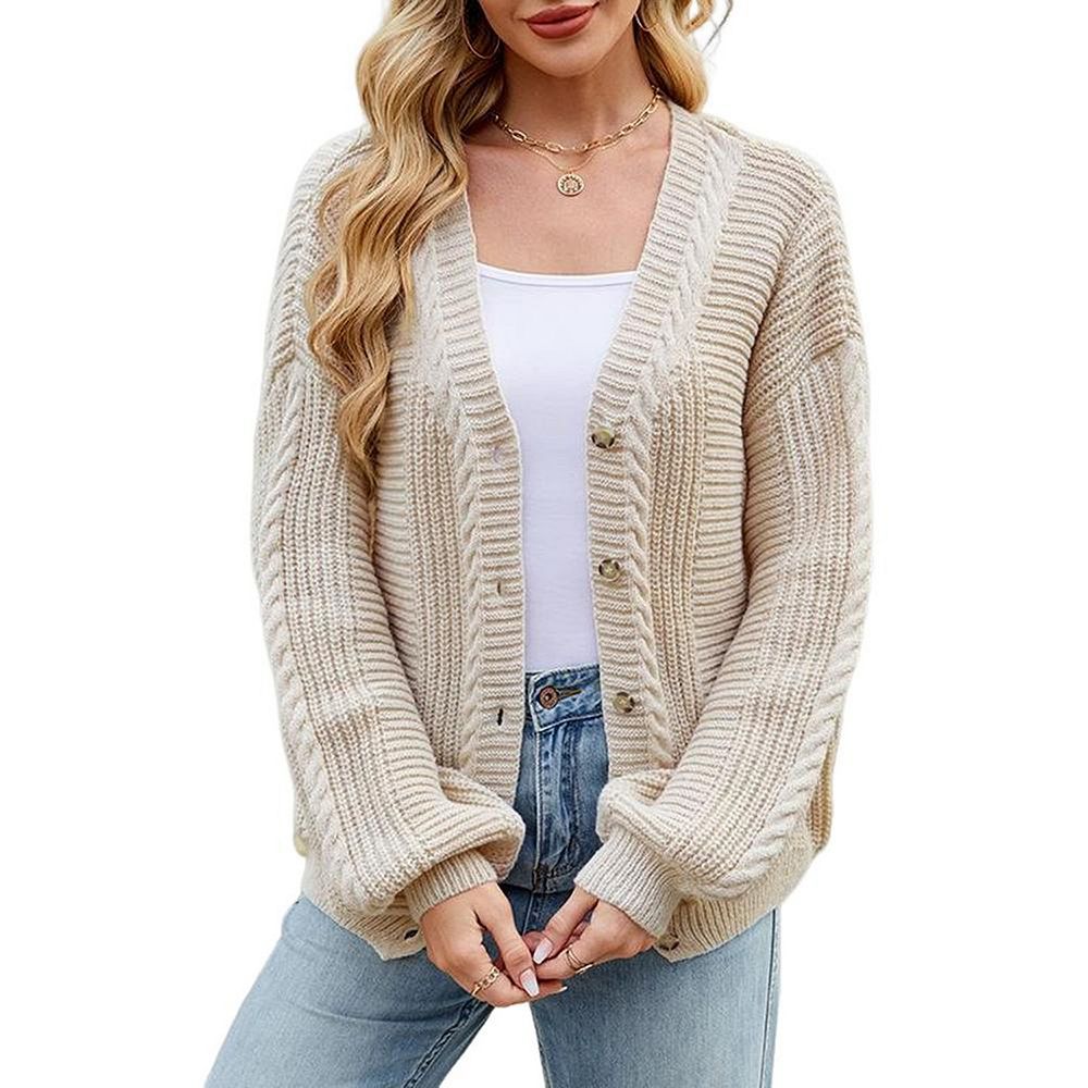 LP 26S LONG-SLEEVE V-NECK CARDIGAN 536