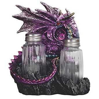 FC Design 6"H Dragon Salt & Pepper Shaker Holder Decoration Home Room Decor
