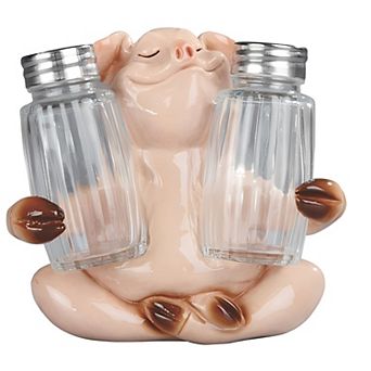 FC Design 5"W Pig Salt & Pepper Shaker Holder Decoration Home Room Decor