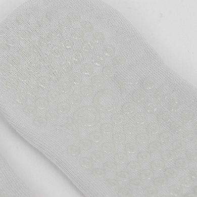 Women's Open Toe Yoga Socks with Anti-Slip Grip Sole Breathable Fabric for Barre and Pilates 2-Pack