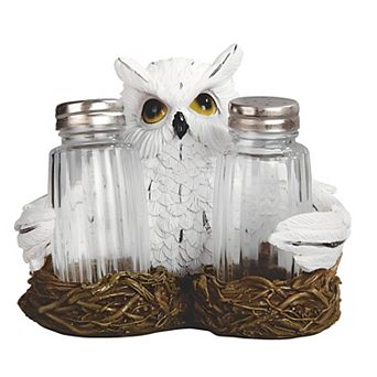 FC Design 5.25"W Owl Salt & Pepper Shakers Holder Decoration Home Room Decor