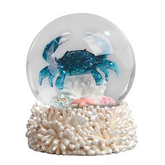 FC Design 3.25"H Crab Snow Globe Decoration Home Room Decor