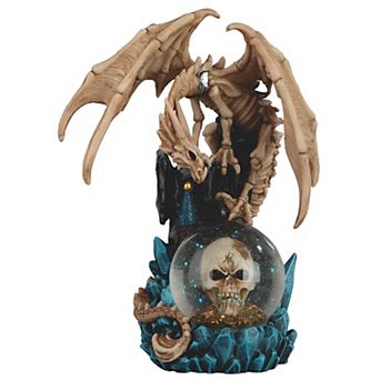 FC Design 8"H Dragon Skeleten Snow Globe Decoration Home Room Decor
