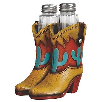 FC Design 5"H Cactus Boots Salt & Pepper Shaker Holder Decoration Home Room Decor