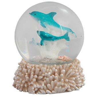 FC Design 3.25"H Dolphin Snow Globe Decoration Home Room Decor
