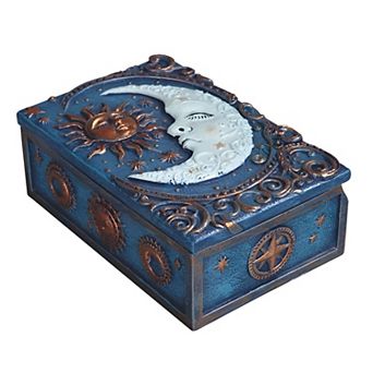 FC Design 5.75"Long Celestial Trinket Box Decoration Home Room Decor