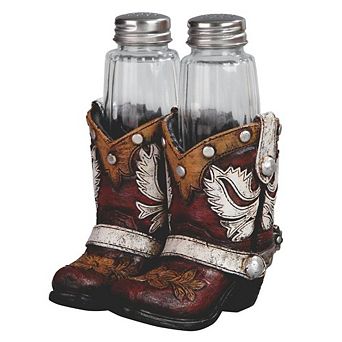 FC Design 5"H Cowboy Boots Salt & Pepper Shaker Holder Decoration Home Room Decor