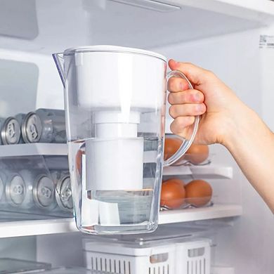 OU Water Filtration Pitcher, Filters Chlorine & Mercury, Water Purifier Pitcher Dispenser
