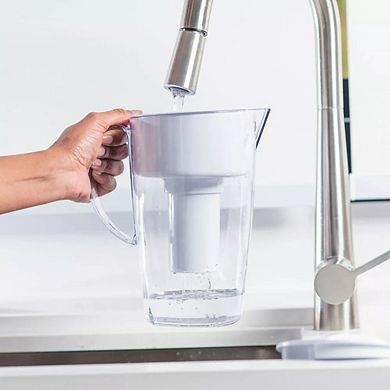 OU Water Filtration Pitcher, Filters Chlorine & Mercury, Water Purifier Pitcher Dispenser