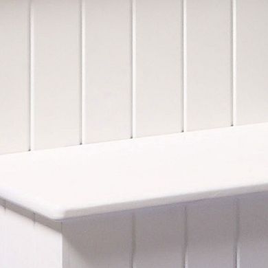 Kings Brand Furniture - Takoma Wood Step Stool With Storage