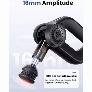 Bob and Brad D6 Pro Deep Tissue Massage Gun with 16mm Amplitude
