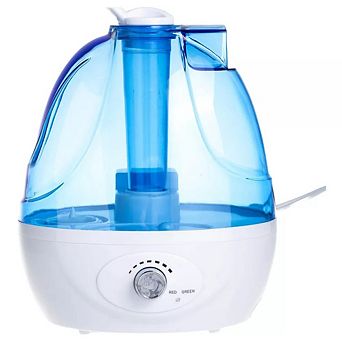 Cool Mist Humidifiers for Bedroom- 2.2L Quiet Ultrasonic, 360° Rotating Nozzle, Auto Shut-Off
