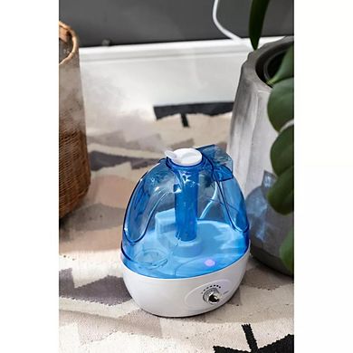 Cool Mist Humidifiers for Bedroom- 2.2L Quiet Ultrasonic, 360° Rotating Nozzle, Auto Shut-Off