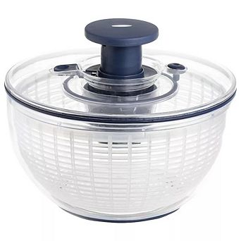 Salad Spinner Lettuce Spinner Vegetable Cleaner and Dryer with Built-in Draining System - 5.3 Quarts