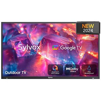 SYLVOX Waterproof Outdoor TV QLED 4K UHD Waterproof Deck pro 2.0 QLED Series