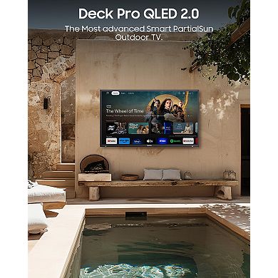SYLVOX Waterproof Outdoor TV QLED 4K UHD Waterproof Deck pro 2.0 QLED Series