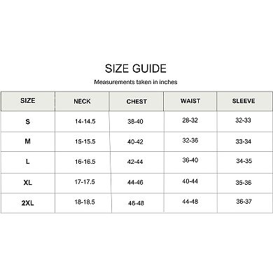 Men's Soft, Brushed, Turkish Cotton Plaid Pattern Long Sleeve Button Down Shirts