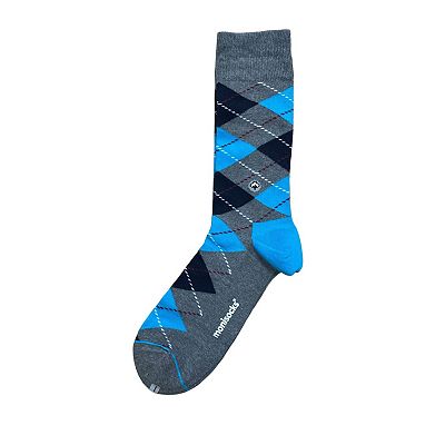 casual dress socks Polka Dots, Stripes, and Sea Patterns Cotton Over the Calf Dress Socks Classic (US 7-11)