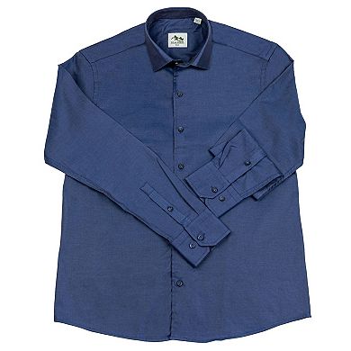 Wear Sierra Top Shelf Men's Turkish Cotton Long Sleeve Button Up Shirt