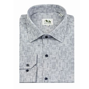 Wear Sierra Top Shelf Men's Turkish Cotton Long Sleeve Button Up Shirt