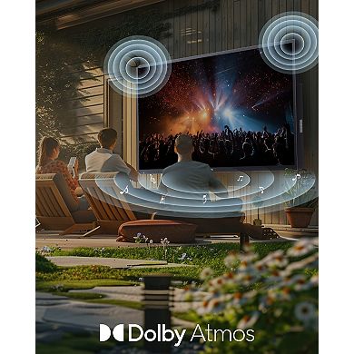 SYLVOX Outdoor Google TV 4K UHD Waterproof TV Deck pro 2.0 Series