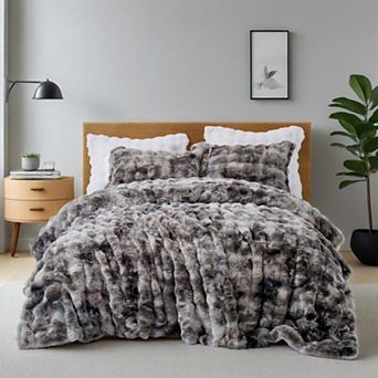 Unikome Plush Down Alternative Comforter Set Ultra Soft All-Season Bedding