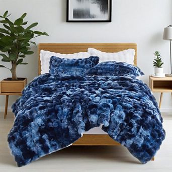 Unikome Plush Down Alternative Comforter Set Ultra Soft All-Season Bedding