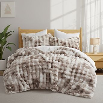 Unikome Plush Down Alternative Comforter Set Ultra Soft All-Season Bedding