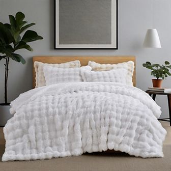 Unikome Plush Down Alternative Comforter Set Ultra Soft All-Season Bedding