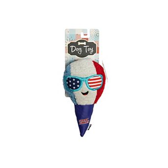 WOOF® Spiky Ball Snow Cone Plush Pet Toy