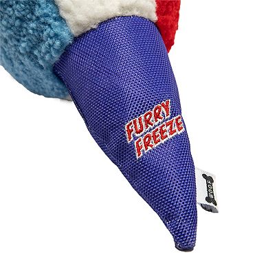 WOOF® Spiky Ball Snow Cone Plush Pet Toy