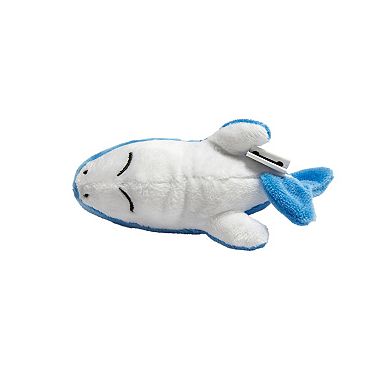 WOOF® Boat & Shark Burrow Plush Pet Toy 4-Pack