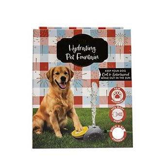 WOOF® Interactive Paw-Activated Outdoor Pet Sprinkler