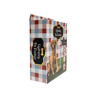 WOOF® Interactive Paw-Activated Outdoor Pet Sprinkler