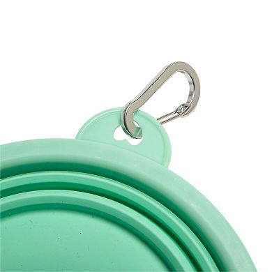 WOOF® 34-oz. Collapsible Travel Pet Bowl