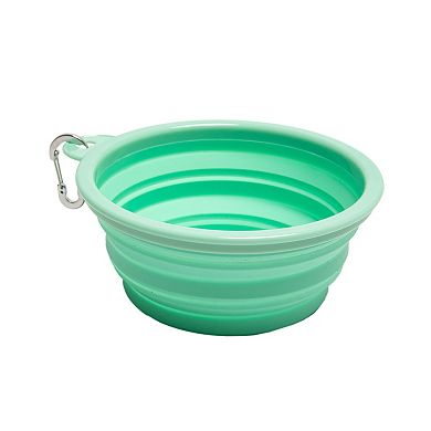 WOOF® 34-oz. Collapsible Travel Pet Bowl