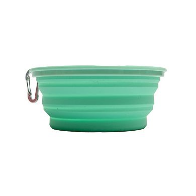WOOF® 34-oz. Collapsible Travel Pet Bowl
