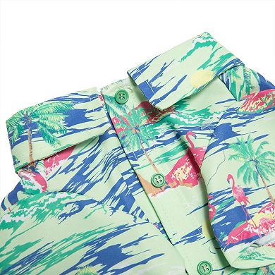 WOOF® Flamingo Button Down Pet Shirt