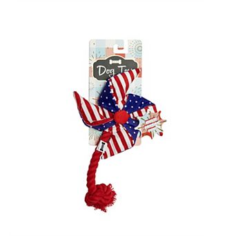 WOOF® Oxford Pinwheel Rope Dog Toy