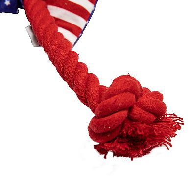 WOOF® Oxford Pinwheel Rope Dog Toy